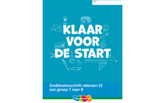 Einddoelenschrift rekenen groep 7 1S - Klaar voor de start (5 stuks)